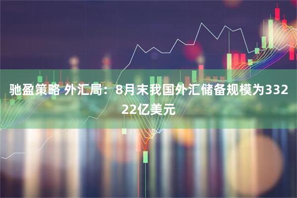 驰盈策略 外汇局：8月末我国外汇储备规模为33222亿美元